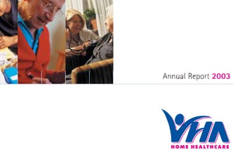 Thumbnail of VHA's 2003 annual report cover