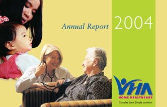 Thumbnail of VHA's 2004 annual report cover