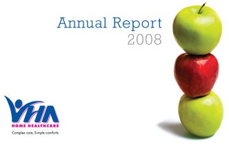 Thumbnail of VHA's 2008 annual report cover