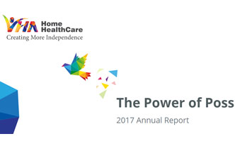 Thumbnail of VHA's 2017 annual report cover