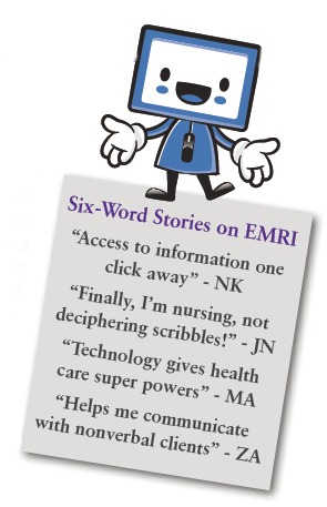 EMRI quotes - six-word stories