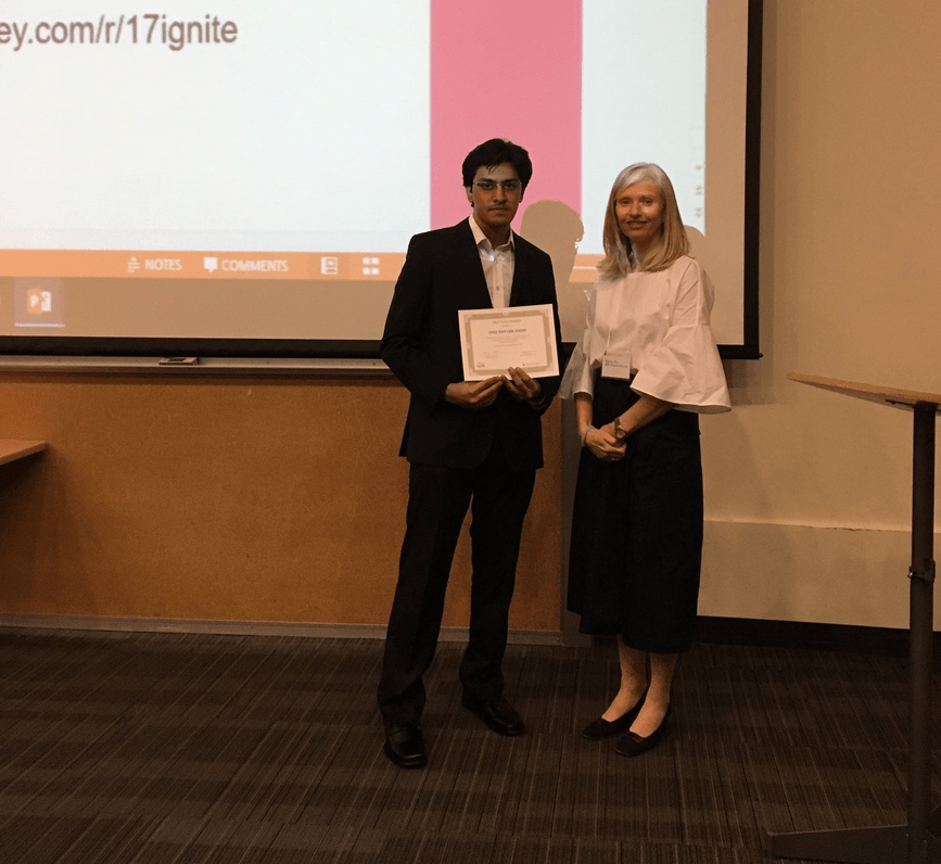 VHA Practicum Student, Rayyan Qadri, is awarded first place at U of T IHPME’s Practicum Showcase: An Ignite Event
