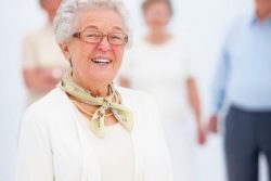 Smiling senior woman