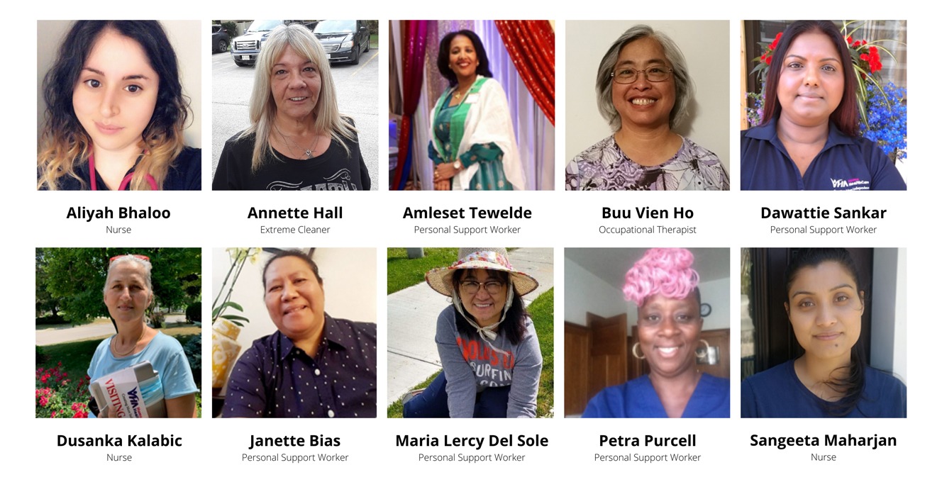 2020 Client Choice Award Winners, photos displayed in a grid