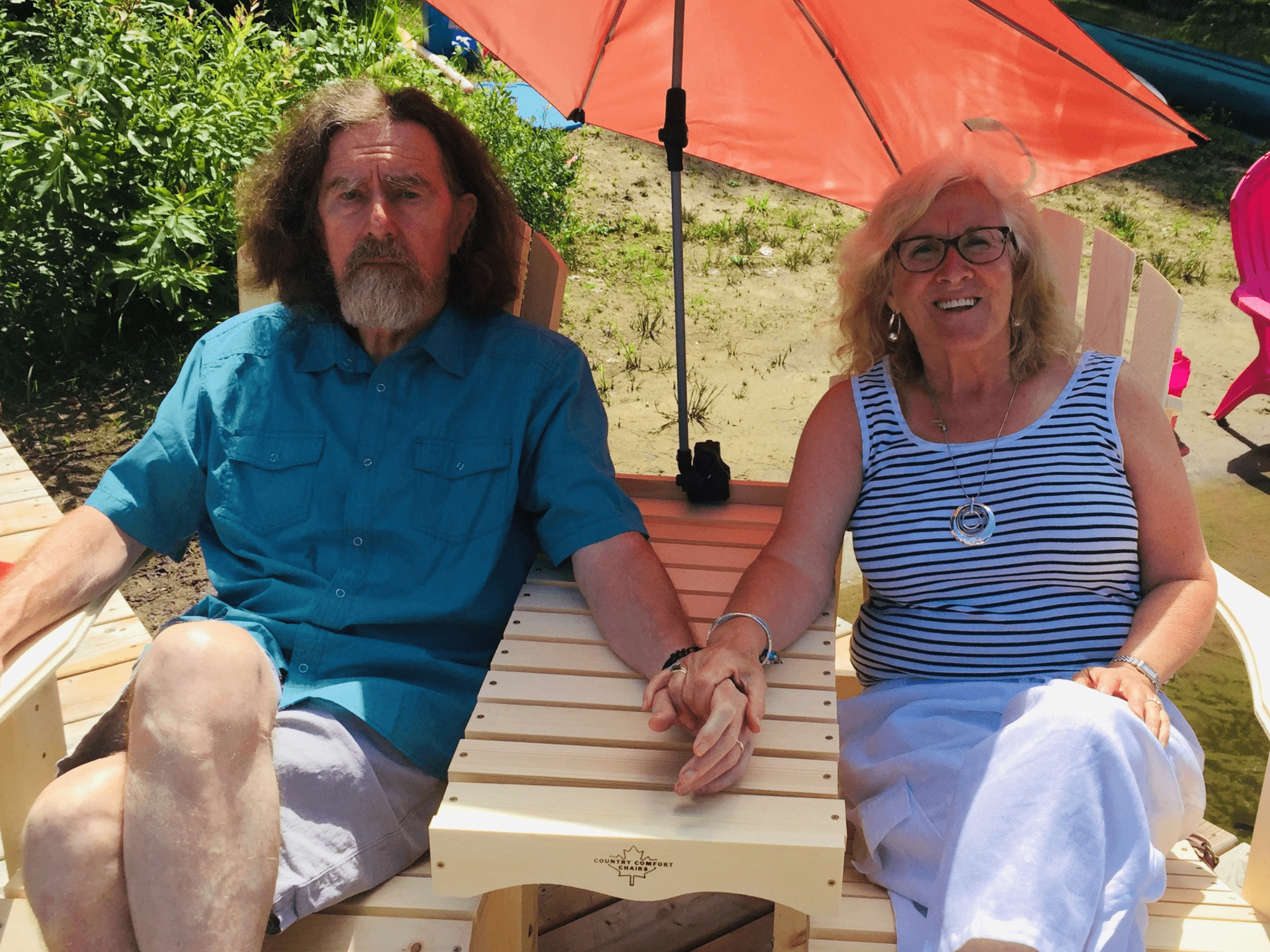 Christine and her husband, John