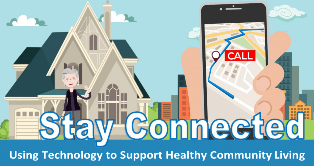 Poster with Stay Connected text