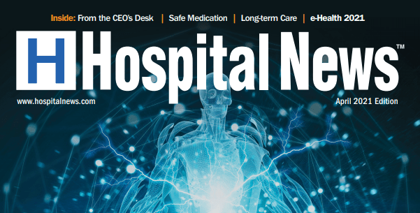 Hospital News Magazine Cover
