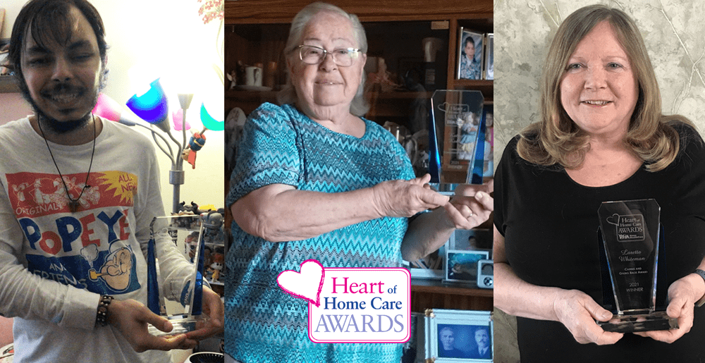 VHA's 2021 Heart of Home Care winners