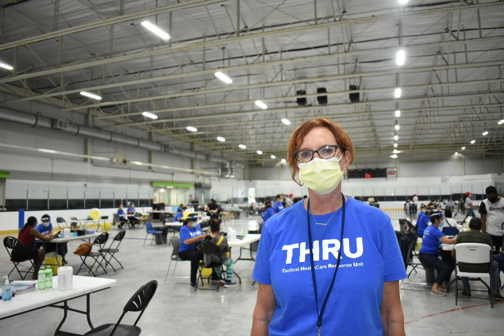 Lynn Sheppard of VHA's Tactical Healthcare Response Unit (THRU) team