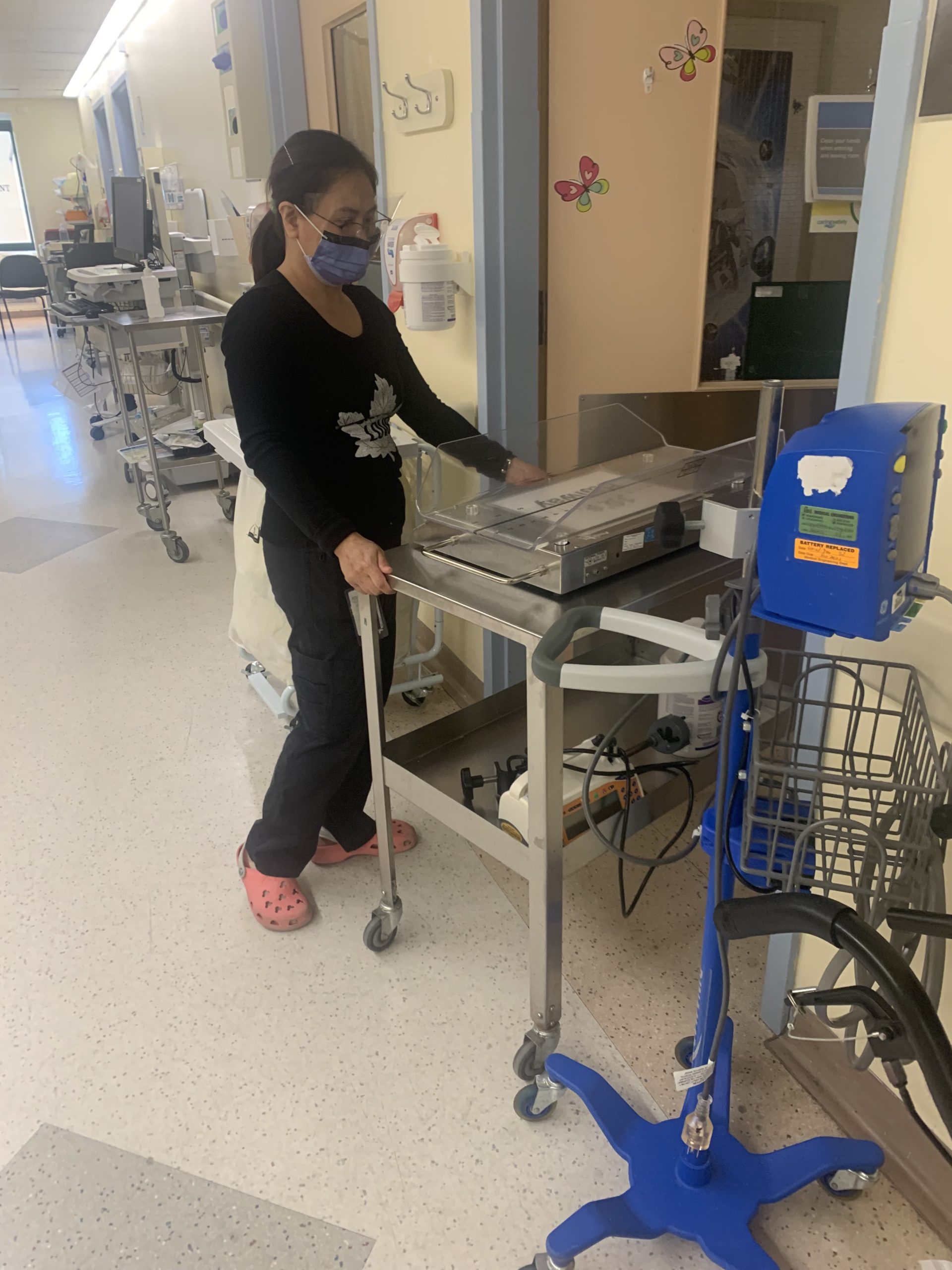 VHA PSW working at SickKids Hospital