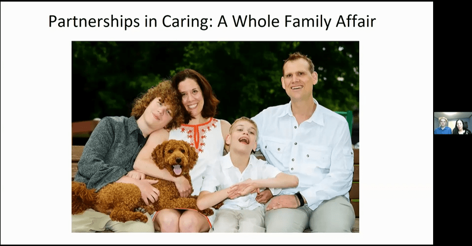 Laura Williams and her family