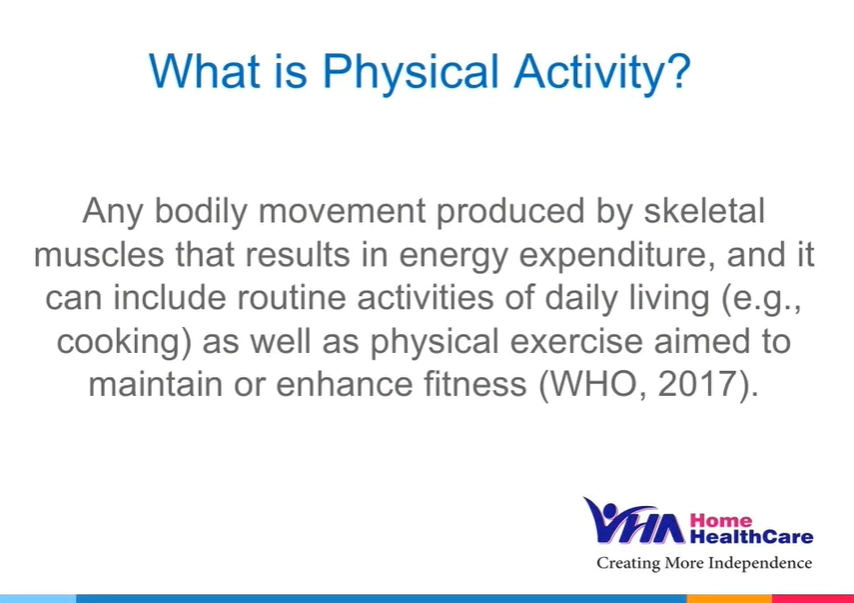 Physical Activity Benefits for Seniors with Cognitive Impairment