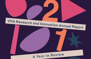 Cover of VHA's 2021 Research and Innovation Annual Report
