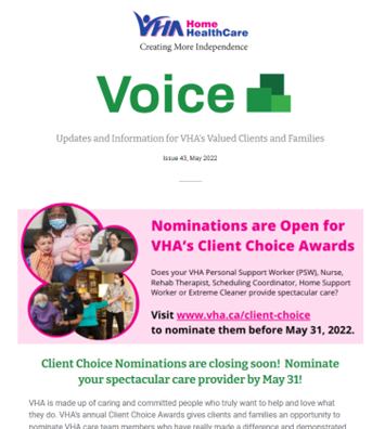 May VOICE preview