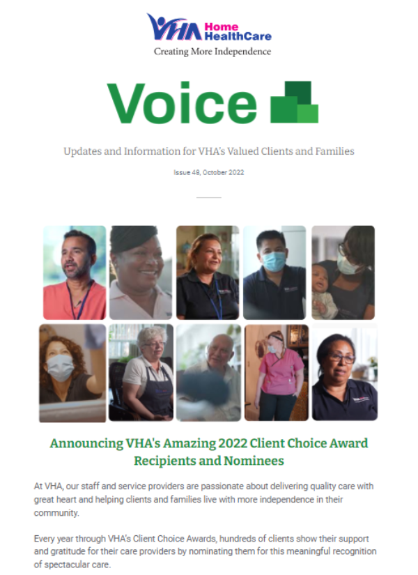 October 2022 VOICE preview