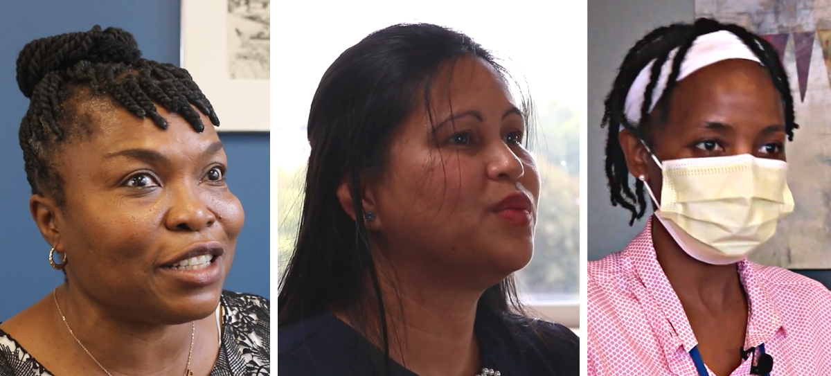 Three Internationally Educated Nurses