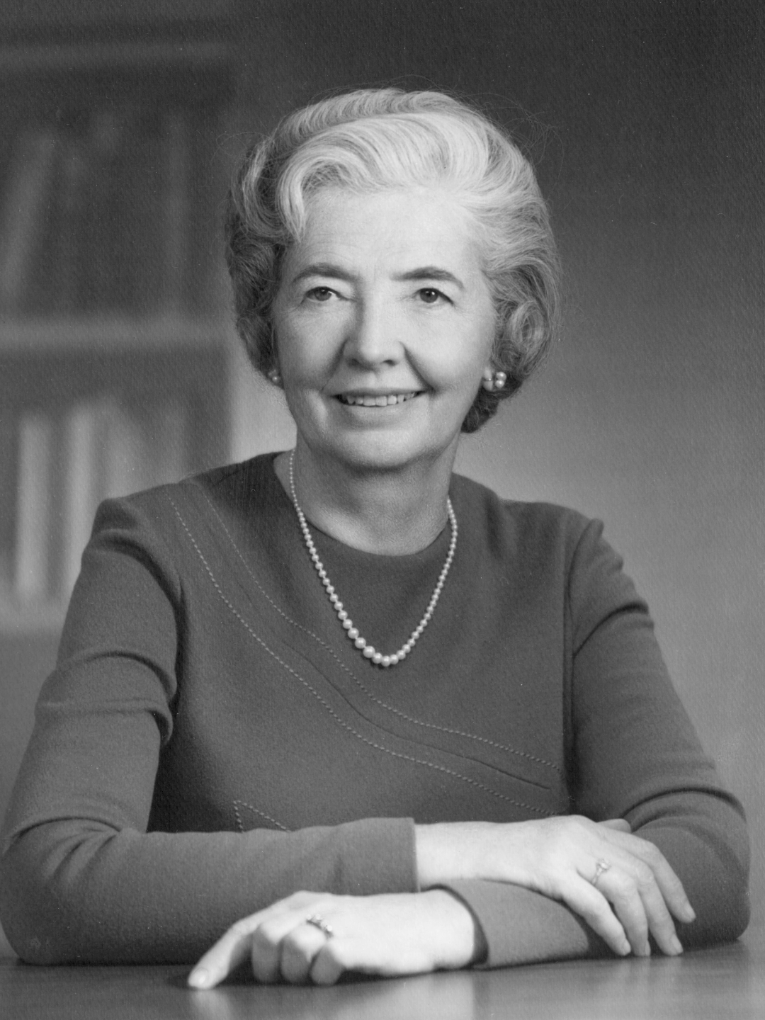 Photo of Elizabeth DeWitt, Executive Director of VHA, 1945-1959.