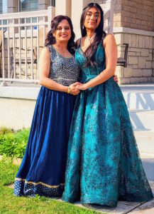 Neha Patel and her daughter Nandni
