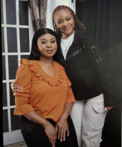 Lizzy Otuogbodor and her daughter Ngozi