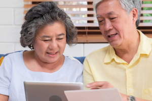 Website feature thumbnail about searching for health resources in Ontario