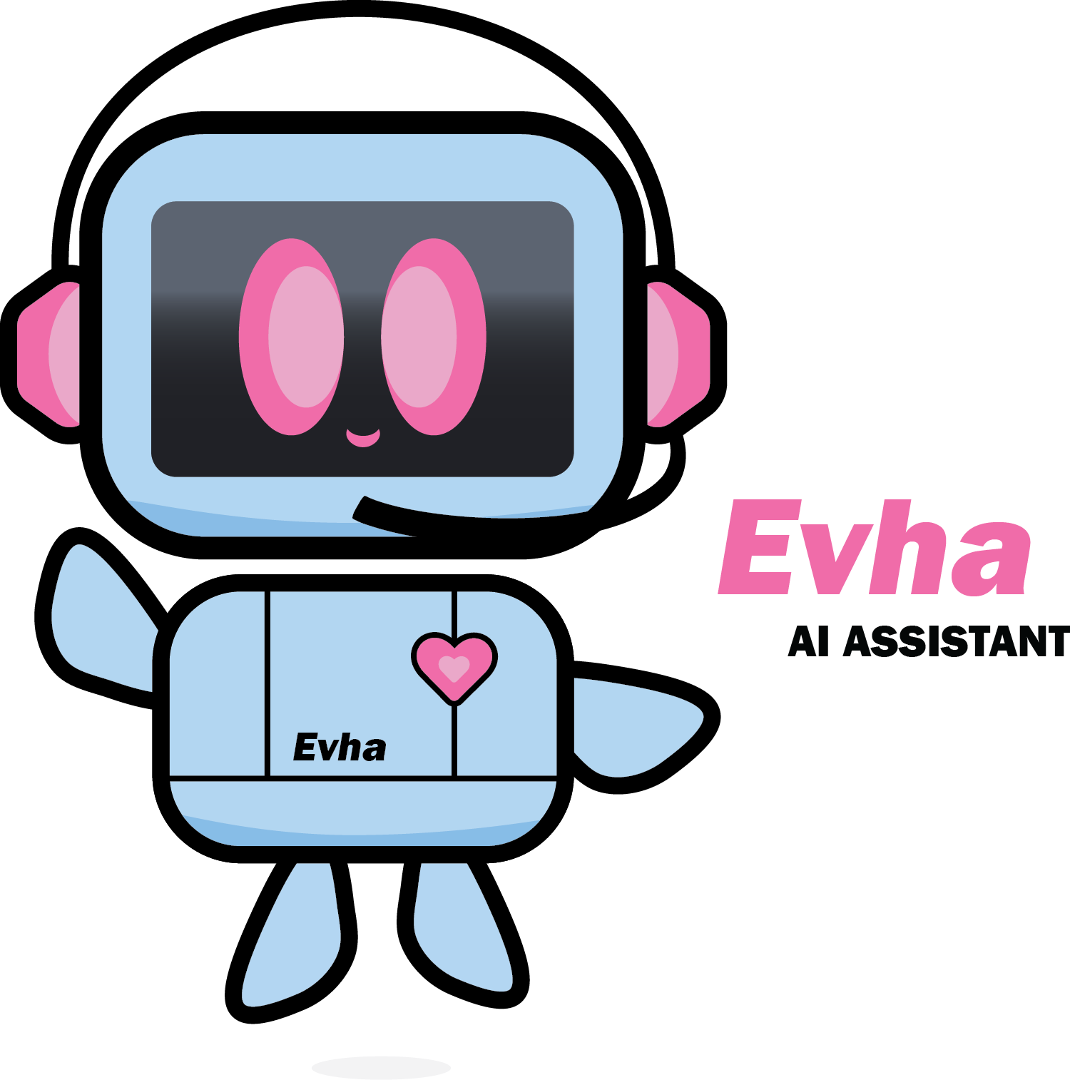 Logo for Evha AI Assistant on the myVHA Client Portal