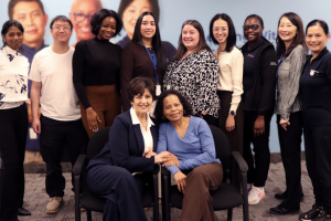 Group photo from Nursing Week event with Karima Velji